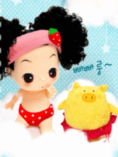 Hình nền động búp bê